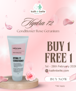hydra 72 conditioner rose geranium